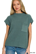 Load image into Gallery viewer, Harper Ash Jade Sweater Vest - stretch