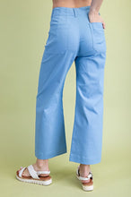 Load image into Gallery viewer, Mikayla Cropped Stretchy Denim- Spring Blue
