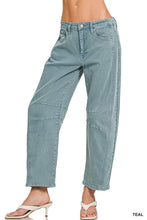 Load image into Gallery viewer, Avenue Blue Boyfriend Barrel Pants-Stretchy (Copy)