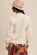 Load image into Gallery viewer, Aspen Creme Cozy Sweater