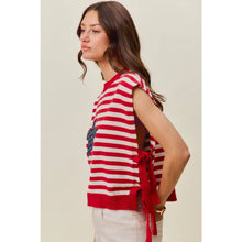 Load image into Gallery viewer, American Girl Tie Up Sweater Vest