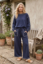 Load image into Gallery viewer, Krave Navy Butter Soft Styled Set- 2 items for 1 price