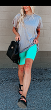 Load image into Gallery viewer, Everyday Mint Biker Shorts- Super STRETCH