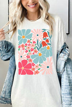 Load image into Gallery viewer, Boho Floral POP Tee Artisan Graphic Tee