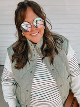 Load image into Gallery viewer, Sage Sydnee Quilted Puff Vest