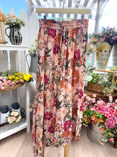 Load image into Gallery viewer, Kenzie Floral Smocked Skirt- Stretch Waist
