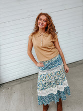 Load image into Gallery viewer, Lilah Smocked Skirt- Stretch Waist