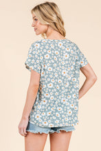 Load image into Gallery viewer, Daisy No Layer Short Sleeve Top- stretchy