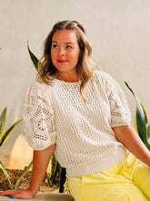 Load image into Gallery viewer, Maya Crochet Knit Pullover