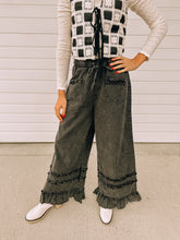 Load image into Gallery viewer, Midnight Sassy Boho Mineral Pants- cotton