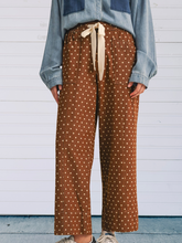 Load image into Gallery viewer, Tiny Dot Twill Drawstring Pants