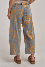Load image into Gallery viewer, Sadie Flora Barrel Denim Pants