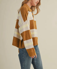 Load image into Gallery viewer, Rugby Mustard Sweater- super soft