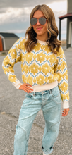Load image into Gallery viewer, Haven Textured Mustard Sweater
