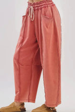 Load image into Gallery viewer, Aviva Barrel Boho Rust Mineral Pants- cotton