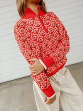 Load image into Gallery viewer, Pippa Half Zip Sweater