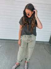 Load image into Gallery viewer, Charcoal Free Soul Sweater Vest - stretchy