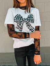 Load image into Gallery viewer, Check Bow Artisan Graphic Tee