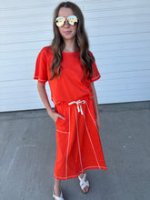Load image into Gallery viewer, Coral Remi Travel Skirt Set - 2 items one price