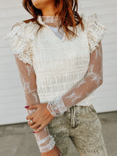 Load image into Gallery viewer, Ella Ruffled Premier Blouse
