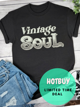Load image into Gallery viewer, Vintage Soul Graphic Tee