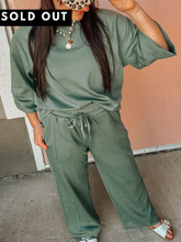 Load image into Gallery viewer, SOLDOUT | Hadley Teal Butter Soft Styled Set- 2 items for 1 price