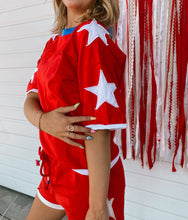 Load image into Gallery viewer, Miss American Star Raglan Top