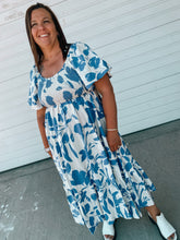 Load image into Gallery viewer, Lola Floral Elastic Chest Dress