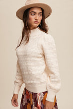 Load image into Gallery viewer, Aspen Creme Cozy Sweater