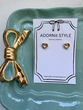 Load image into Gallery viewer, Heart Mini Earring- Sterling Silver