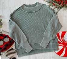 Load image into Gallery viewer, Soft Green Lola Textured Sweater