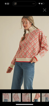 Load image into Gallery viewer, Zoey Half Zip Sweater