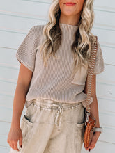 Load image into Gallery viewer, Soft Mocha Free Soul Sweater Vest - stretchy