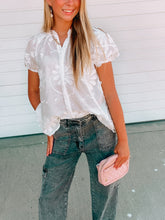 Load image into Gallery viewer, Daisy Textured Whimsy Top