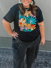Load image into Gallery viewer, Sassy Flower POP artisan Graphic Tee -