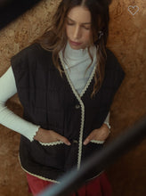 Load image into Gallery viewer, Piper Puffer Vest-BLACK