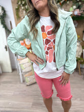 Load image into Gallery viewer, Pale Mint Cordoury Textured Jacket