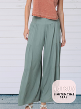Load image into Gallery viewer, Sage Zoey Flirty Pants-stretchy