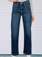 Load image into Gallery viewer, Lainey Trendsetter Straight Leg Denim Pants- stretchy