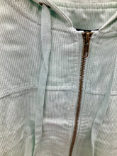Load image into Gallery viewer, Pale Mint Cordoury Textured Jacket