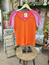 Load image into Gallery viewer, Zoey Sporty Colorblock Top