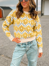 Load image into Gallery viewer, Haven Textured Mustard Sweater