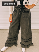 Load image into Gallery viewer, Midnight Sassy Boho Mineral Pants- cotton