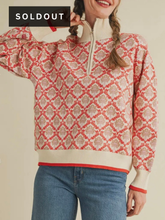 Load image into Gallery viewer, Zoey Half Zip Sweater