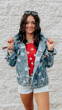 Load image into Gallery viewer, Starry Boyfriend Denim Jacket