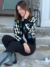 Load image into Gallery viewer, Alexia Embroidered Sweater Cardi