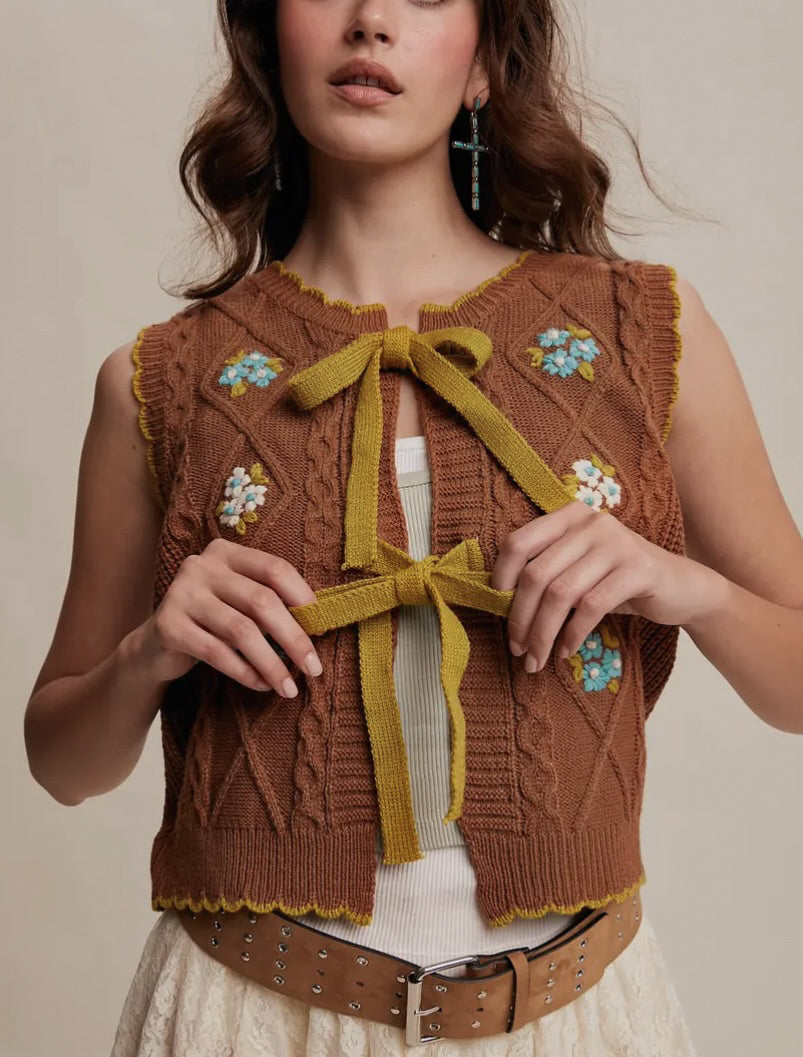 Sydnee Knit Sweater Vest