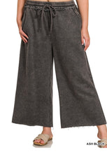 Load image into Gallery viewer, [PLUS] Ash Black Mineral Fleece Pants -stretchy
