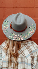 Load image into Gallery viewer, Artisan Brinn Painted Wide Brim Hat
