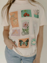 Load image into Gallery viewer, Flower Stamp Artisan Graphic Tee

